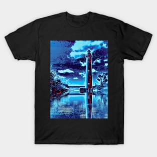 "Moonlit Watchtower" T-Shirt